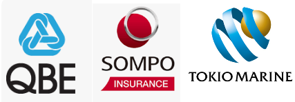 Sompo insurer, Tokio Marine insurer, QBE insurer